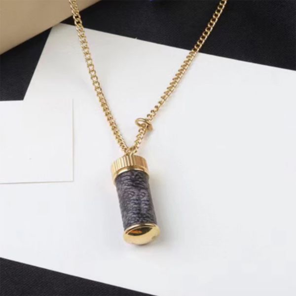 new trendy original designer bottle necklace classic letter pendants cartoon luxury necklaces fashion design for man woman logo jewelry for, Silver
new trendy original designer bottle necklace classic letter pendants cartoon luxury necklaces fashion design for man woman logo jewelry for, Silver