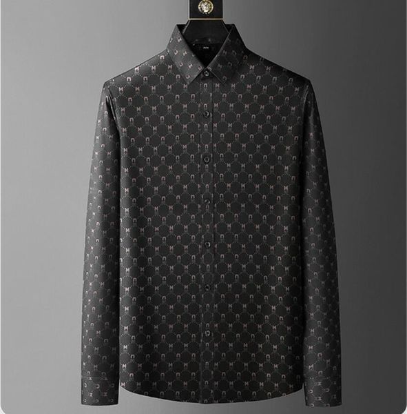 light luxury men's shirts long-sleeved spring new classic pattern design shirts men's slim fit non-iron long-sleeved shirts men, White
light luxury men's shirts long-sleeved spring new classic pattern design shirts men's slim fit non-iron long-sleeved shirts men, White