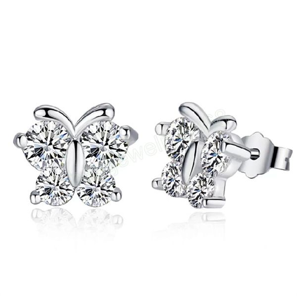 butterfly silver stud earrings dream super flash zircon earrings factory wholesale butterfly diamond earring, Golden;silver
butterfly silver stud earrings dream super flash zircon earrings factory wholesale butterfly diamond earring, Golden;silver