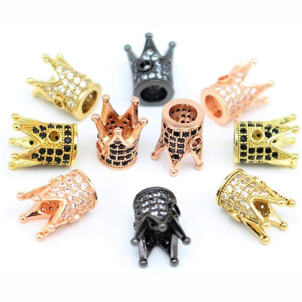 cz king crown charm spacer beads cubic zirconia rhinestone pave queen crown bracelet connector for diy making jewelry, Bronze;silver
cz king crown charm spacer beads cubic zirconia rhinestone pave queen crown bracelet connector for diy making jewelry, Bronze;silver