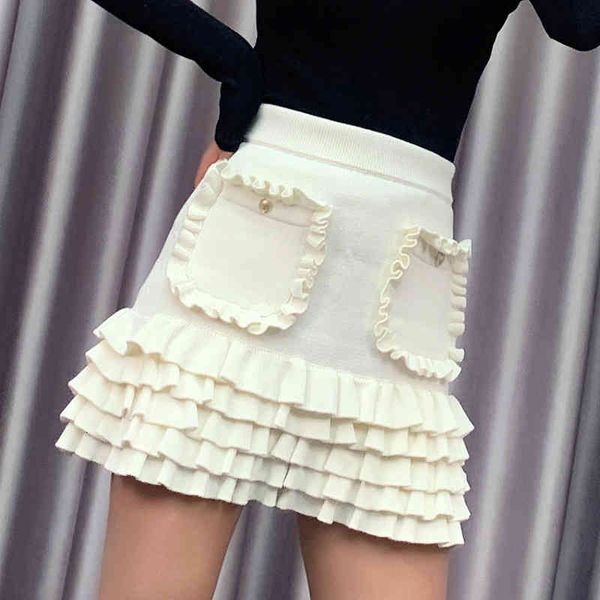 skirts small fragrance skirt cotton korean style temperament slim wrap hip cake pleated short with bra woman xfyb, Black
skirts small fragrance skirt cotton korean style temperament slim wrap hip cake pleated short with bra woman xfyb, Black