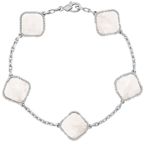 fashion bracelet luxury jewelry sets designers four leaf clover necklace for women necklaces bracelet 5 motifs earrings party stainless stee, Black
fashion bracelet luxury jewelry sets designers four leaf clover necklace for women necklaces bracelet 5 motifs earrings party stainless stee, Black