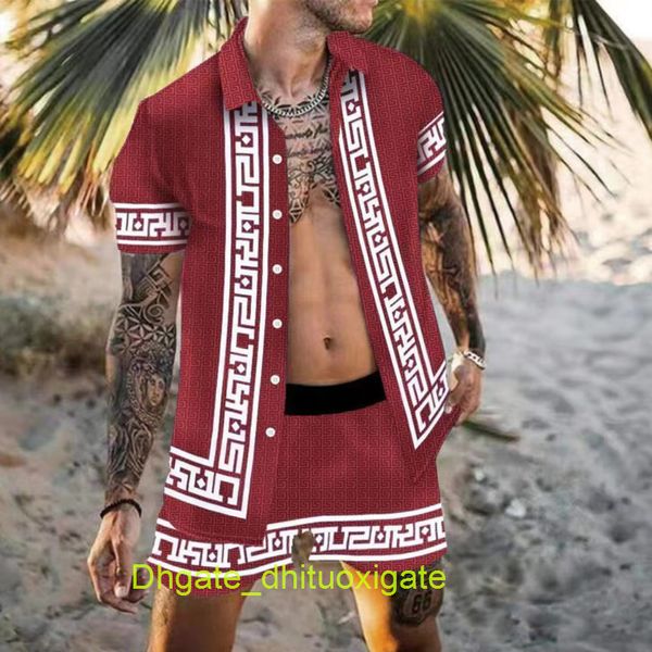 fashion casual men's shirts luxury men tracksuits hawaiian sets printing short sleeve button shirt summer beach shorts tees streetwear, White;black
fashion casual men's shirts luxury men tracksuits hawaiian sets printing short sleeve button shirt summer beach shorts tees streetwear, White;black