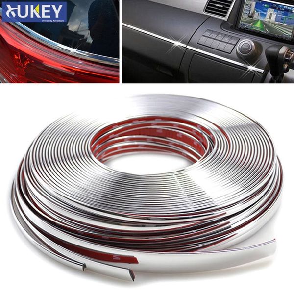 6m chrome car styling moulding strip trim door window mirror grille body molding cover decoration self adhesive crash protector
6m chrome car styling moulding strip trim door window mirror grille body molding cover decoration self adhesive crash protector