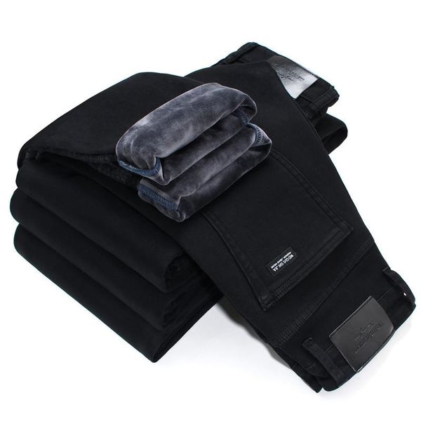men's jeans winter men business casual thick velvet warm fleece straight jeansblack cotton soft slim denim trousers plus size 28 52, Blue
men's jeans winter men business casual thick velvet warm fleece straight jeansblack cotton soft slim denim trousers plus size 28 52, Blue