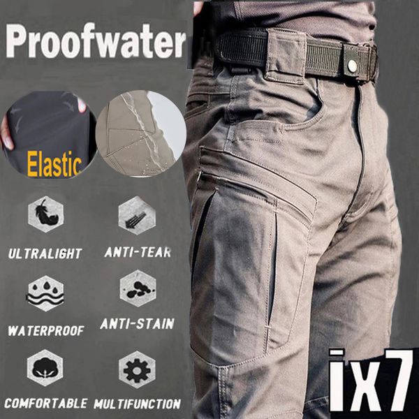 men s tactical cargo elastic pants military army combat trekking hiking camping climb run sport gym jogger work casual trousers 220719, Black
men s tactical cargo elastic pants military army combat trekking hiking camping climb run sport gym jogger work casual trousers 220719, Black