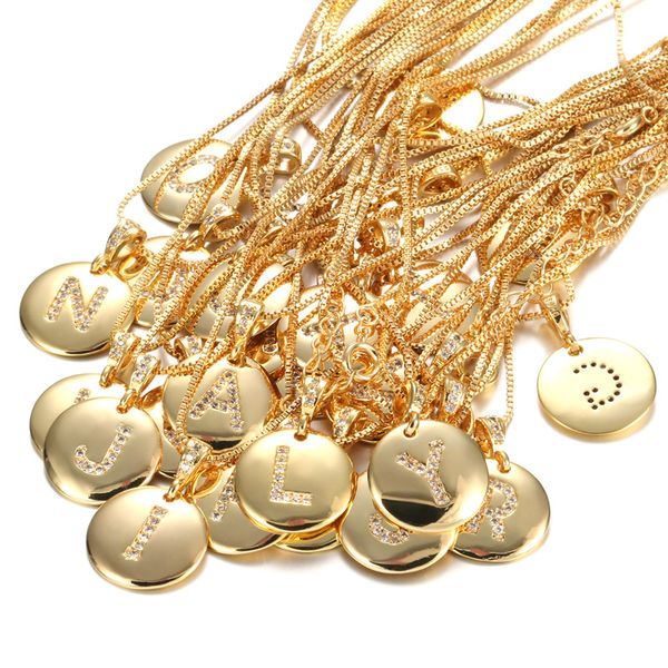 korean 14k gold necklace english letter pendant necklace fashion flash diamond exquisite pendants venetian box chain, Silver
korean 14k gold necklace english letter pendant necklace fashion flash diamond exquisite pendants venetian box chain, Silver