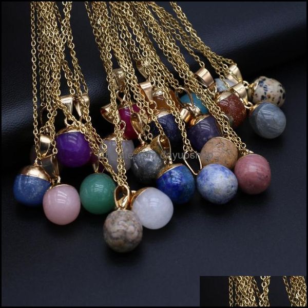 pendant necklaces pendants jewelry natural crystal stone bean ball tigers eye kallaite rose pink quartz dhoe8, Silver
pendant necklaces pendants jewelry natural crystal stone bean ball tigers eye kallaite rose pink quartz dhoe8, Silver
