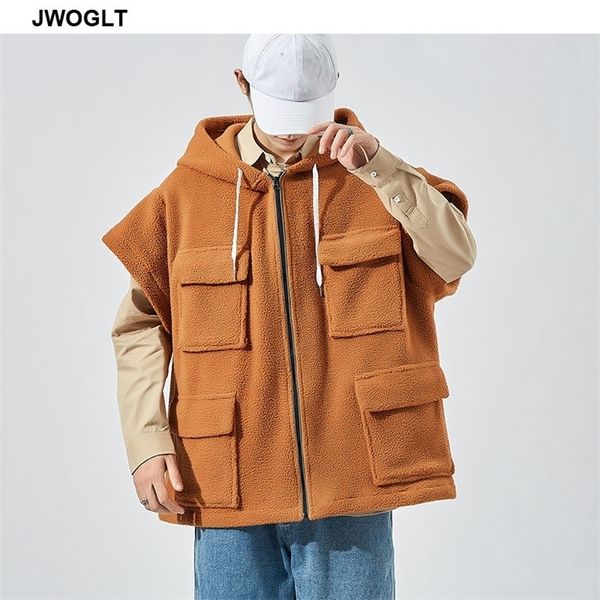 multiple pockets fleece vest jacket mens new autumn warm sleeveless jackets male winter casual waistcoat men zipper hoody vest 210412, Black;white
multiple pockets fleece vest jacket mens new autumn warm sleeveless jackets male winter casual waistcoat men zipper hoody vest 210412, Black;white