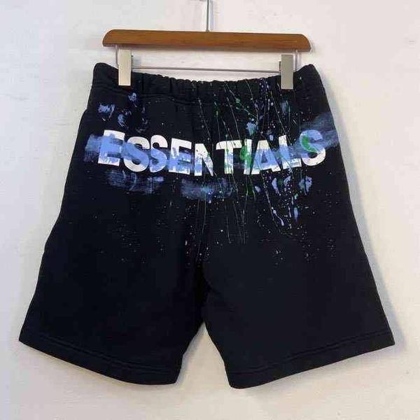 high street fashion brand fog multi thread splash graffiti printed sentials plush shorts for men and women, White;black
high street fashion brand fog multi thread splash graffiti printed sentials plush shorts for men and women, White;black