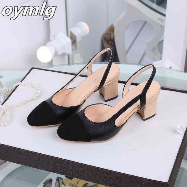 slippers women slingbacks shoes high heels thick cow leather mixed colors pumps ladies elegant sandals female 220329, Black
slippers women slingbacks shoes high heels thick cow leather mixed colors pumps ladies elegant sandals female 220329, Black