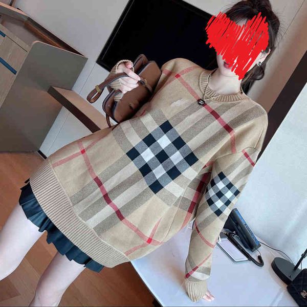 good brand hoodie 2022 autumn winter versatile outer plaid sweater women's loose medium long warm sl l6eo, Black
good brand hoodie 2022 autumn winter versatile outer plaid sweater women's loose medium long warm sl l6eo, Black