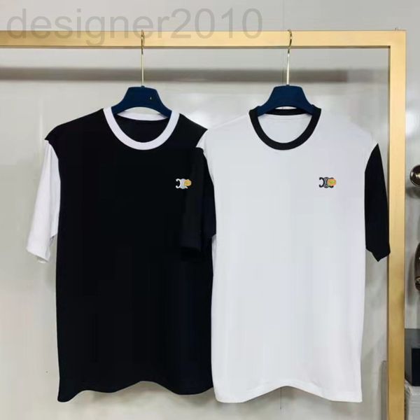 men's t-shirts designer ce home 2022s summer pure cotton chest embroidery digital letter printing loose color matching men's and w, White;black
men's t-shirts designer ce home 2022s summer pure cotton chest embroidery digital letter printing loose color matching men's and w, White;black