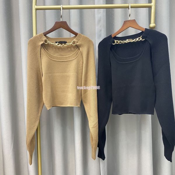 women's knits & tees family autumn short vest two-piece wool sweater chain waistcoat yang mi same knitting, White
women's knits & tees family autumn short vest two-piece wool sweater chain waistcoat yang mi same knitting, White