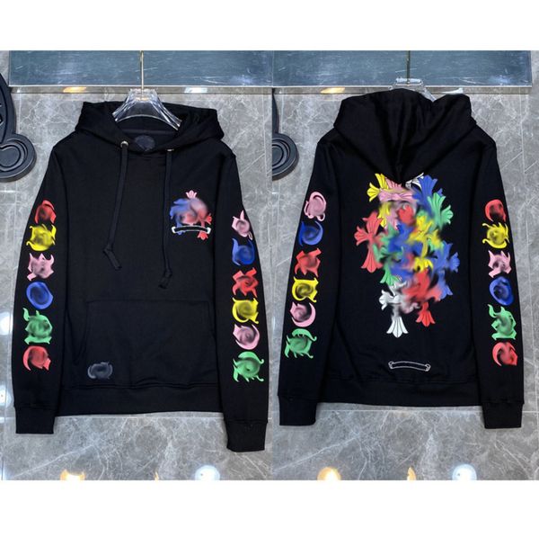 fashion brand mens classic hoodies designer ch sweatshirts horseshoe cross print jacket women casual quality luxury pullover hooded loose h, Black
fashion brand mens classic hoodies designer ch sweatshirts horseshoe cross print jacket women casual quality luxury pullover hooded loose h, Black
