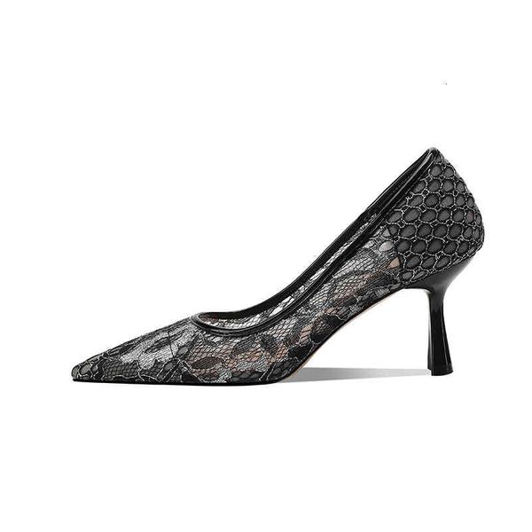 dress shoes summer women's shoes pointed thin high heels lace mesh commuting flowers hollow cool single women y2na, Black
dress shoes summer women's shoes pointed thin high heels lace mesh commuting flowers hollow cool single women y2na, Black