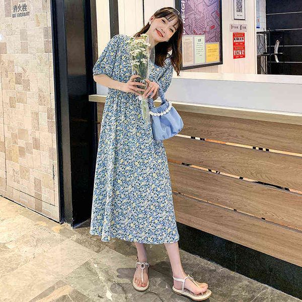 summer pregnant women floral dress puff pastry sleeve o fashion printing elastic waist maternity chiffon dress blue yellow j220628, White
summer pregnant women floral dress puff pastry sleeve o fashion printing elastic waist maternity chiffon dress blue yellow j220628, White