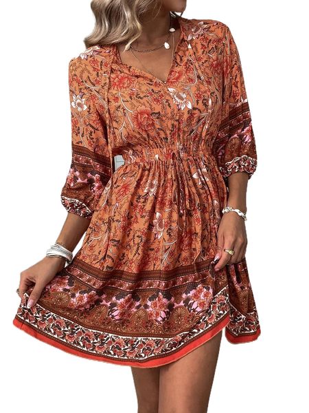 allover f.loral print tie n.eck b.ishop s.leeve d.ress e6aq#, Black;gray
allover f.loral print tie n.eck b.ishop s.leeve d.ress e6aq#, Black;gray