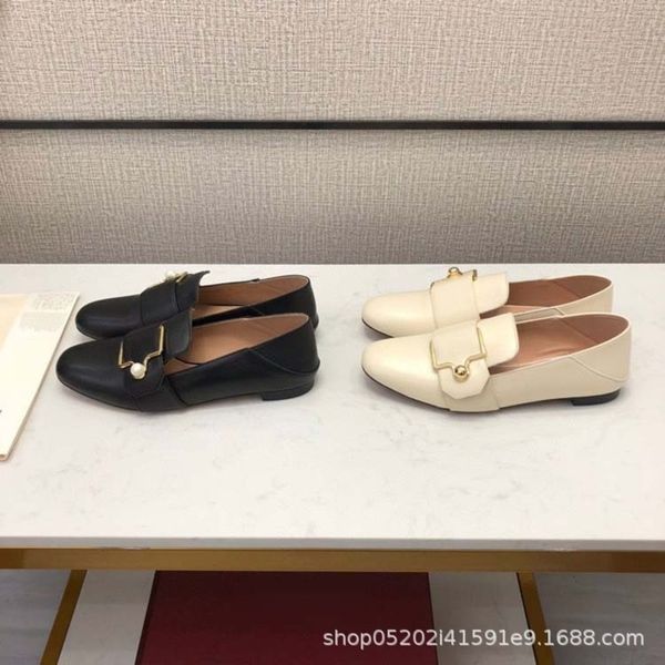 dress shoes early spring lefu shoes women's cowhide shallow mouth step heel lazy steel ball square buckle flat sole single english, Black
dress shoes early spring lefu shoes women's cowhide shallow mouth step heel lazy steel ball square buckle flat sole single english, Black