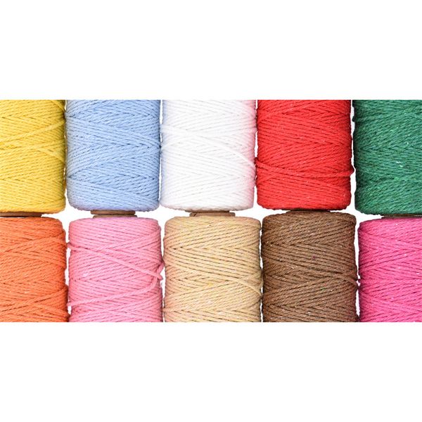 color cotton rope roll diy braided bundle decorative material tag stock 100 meters 100m x 2mm 1222444
color cotton rope roll diy braided bundle decorative material tag stock 100 meters 100m x 2mm 1222444