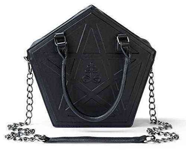 five star dark gothic handbag punk star shoulder bag black pu soft leather chain shoulder strap 220617
five star dark gothic handbag punk star shoulder bag black pu soft leather chain shoulder strap 220617