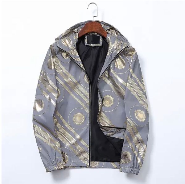 fashion designer mens jacket goo d spring autumn outwear windbreaker zipper clothes jacket, Black;brown
fashion designer mens jacket goo d spring autumn outwear windbreaker zipper clothes jacket, Black;brown