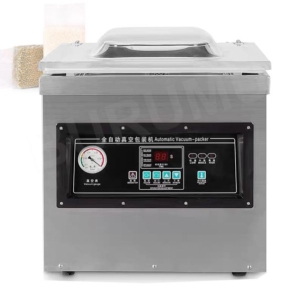 Image of 220v Smell Proof Dry Fruit Vacuum Sealing Machine Meat Vacuum Packaging Maker