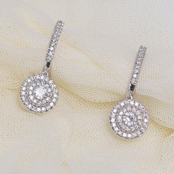 dangle & chandelier caoshi fashionable elegant female earrings with dazzling zirconia delicate design wedding accessories exquisite lady jew, Silver
dangle & chandelier caoshi fashionable elegant female earrings with dazzling zirconia delicate design wedding accessories exquisite lady jew, Silver