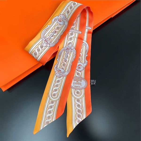 large brand belt printed scarf strap female silk bandana long scarves bag clothes accessories tape, Blue;gray
large brand belt printed scarf strap female silk bandana long scarves bag clothes accessories tape, Blue;gray