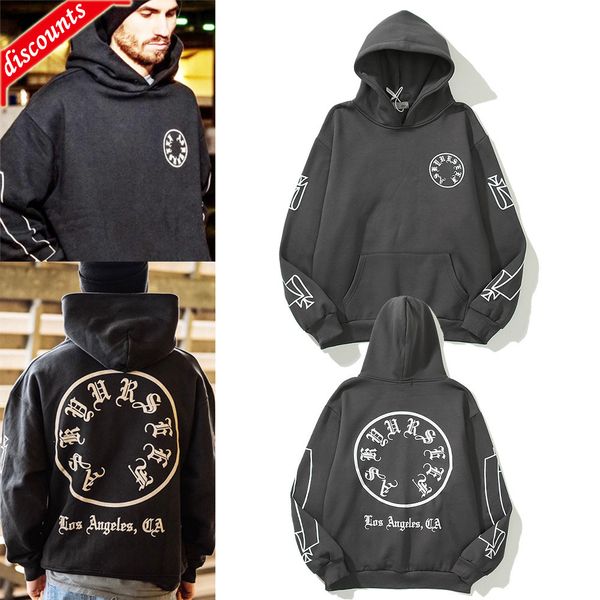 men's brand fashion trend sweater wholesale wash used hoodie high loose coat, Black
men's brand fashion trend sweater wholesale wash used hoodie high loose coat, Black
