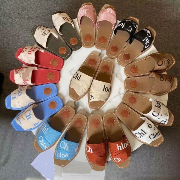 woody canvas flat slippers fashion sandals summer women weave beach slipper rubber sole shoes, Black
woody canvas flat slippers fashion sandals summer women weave beach slipper rubber sole shoes, Black