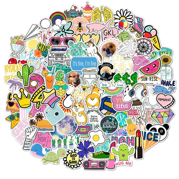 new 100pcs fresh style cute cartoon graffiti stickers lapguitar luggage skateboard waterproof classic kids toys sticker decals
new 100pcs fresh style cute cartoon graffiti stickers lapguitar luggage skateboard waterproof classic kids toys sticker decals
