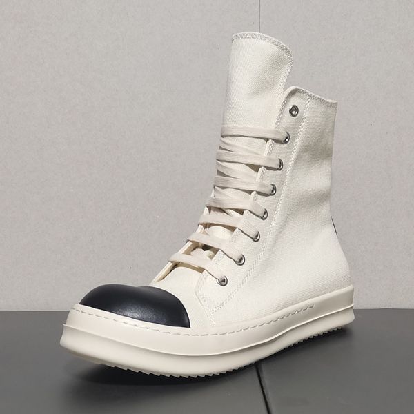 big size men ankle boots breathable canvas lace up high fashion sneakers men street style flat shoes, Black
big size men ankle boots breathable canvas lace up high fashion sneakers men street style flat shoes, Black