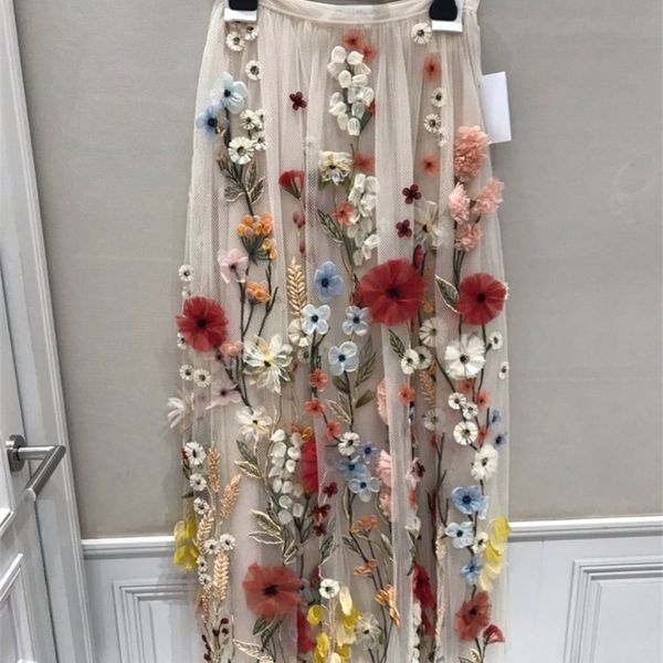 warehouse clothing france spring and summer new heavy industry design flower embroidery mesh skirt women's skirt outlet_0zug, Black
warehouse clothing france spring and summer new heavy industry design flower embroidery mesh skirt women's skirt outlet_0zug, Black