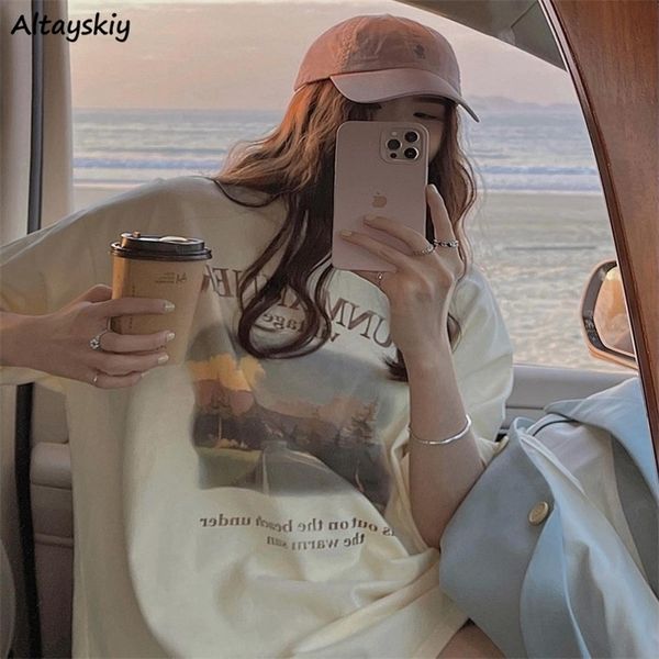 women 5 quarter sleeve tshirts letter print harajuku tees graphic fresh sweet preppy style student young cozy chic ulzzang ins 220620, White
women 5 quarter sleeve tshirts letter print harajuku tees graphic fresh sweet preppy style student young cozy chic ulzzang ins 220620, White