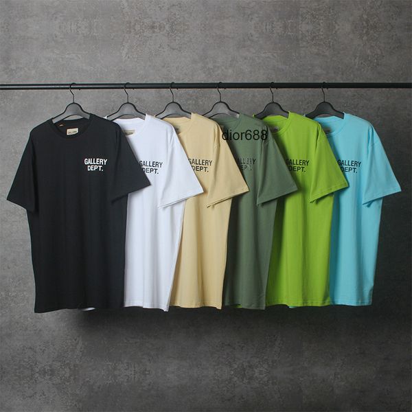 galery dept classic letter print t-shirt american high street versatile loose round neck short sleeve fashion, White;black
galery dept classic letter print t-shirt american high street versatile loose round neck short sleeve fashion, White;black