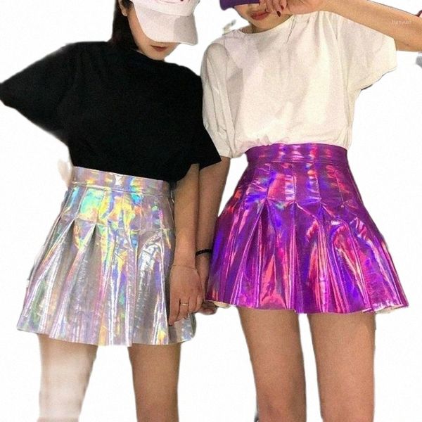 skirts women shiny liquid flared pleated a line circle skater skirt girl harajuku laser reflective fluorescence high waist pu leather y8or#, Black
skirts women shiny liquid flared pleated a line circle skater skirt girl harajuku laser reflective fluorescence high waist pu leather y8or#, Black