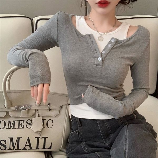 woman tshirts autumn winter coat women's long-sleeved t-shirt mujer camisetas 220408, White
woman tshirts autumn winter coat women's long-sleeved t-shirt mujer camisetas 220408, White
