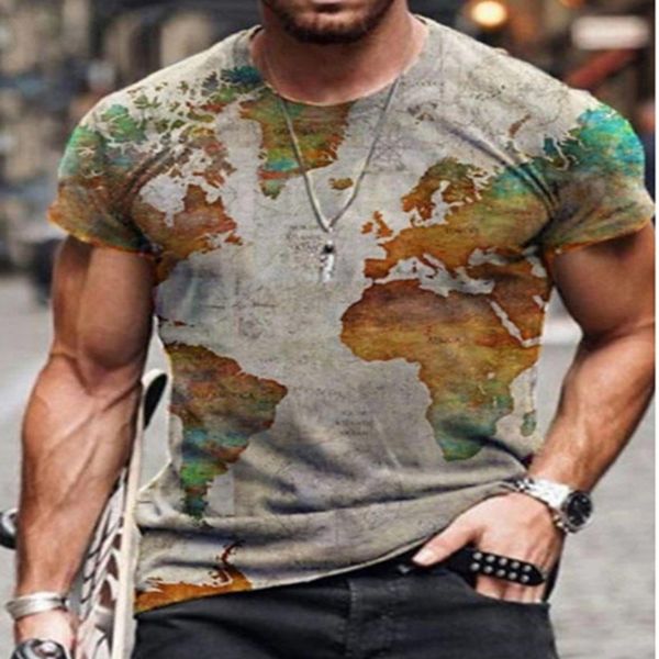 global navigation map men's 3d print t shirt graphic optical illusion short sleeve party street punk goth crew neck summer, Black;green
global navigation map men's 3d print t shirt graphic optical illusion short sleeve party street punk goth crew neck summer, Black;green