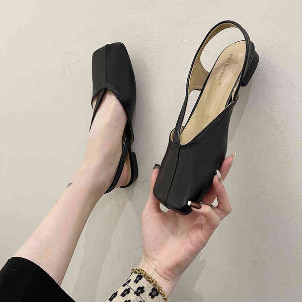 nxy sandals new summer simple women's square toe flats pumps all-match comfortable rubber sole slip-on black and white
nxy sandals new summer simple women's square toe flats pumps all-match comfortable rubber sole slip-on black and white
