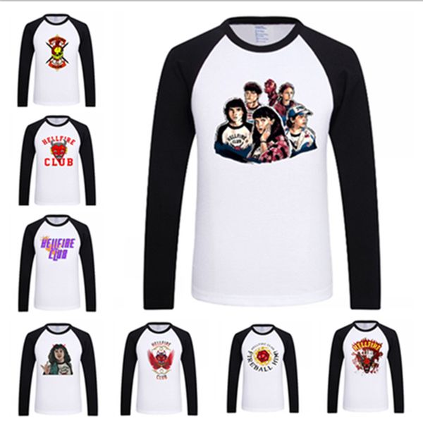 new stranger things 4 100% cotton baseball tee shirt hellfire club clothing hip hop tees summer leisure t shirt, White
new stranger things 4 100% cotton baseball tee shirt hellfire club clothing hip hop tees summer leisure t shirt, White