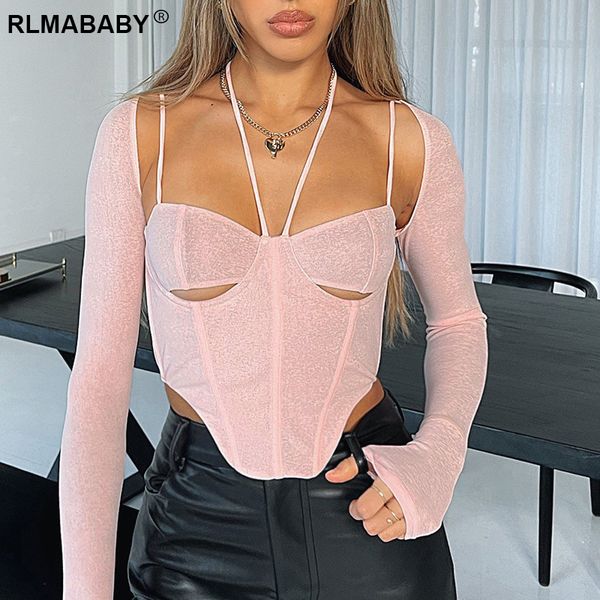 fashion spring summer hollow out lace up corset office lady crop slim casual streetwear long sleeve women short tshirts, White
fashion spring summer hollow out lace up corset office lady crop slim casual streetwear long sleeve women short tshirts, White