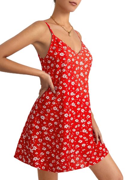 women's casual dresses ditsy floral cami dress apparel c3xa#, Black;gray
women's casual dresses ditsy floral cami dress apparel c3xa#, Black;gray