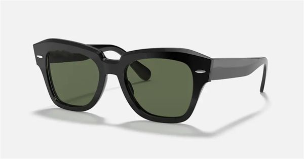 high-quality new traveler sunglasses brand designer fashion trend men's and women's sunshade state street, White;black
high-quality new traveler sunglasses brand designer fashion trend men's and women's sunshade state street, White;black