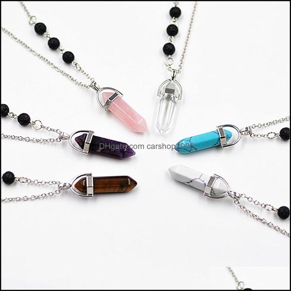pendant necklaces pendants jewelry hexagonal crystal purple quartz natural stone druzy drusy necklace lava essential oil diffuser drop del, Silver
pendant necklaces pendants jewelry hexagonal crystal purple quartz natural stone druzy drusy necklace lava essential oil diffuser drop del, Silver