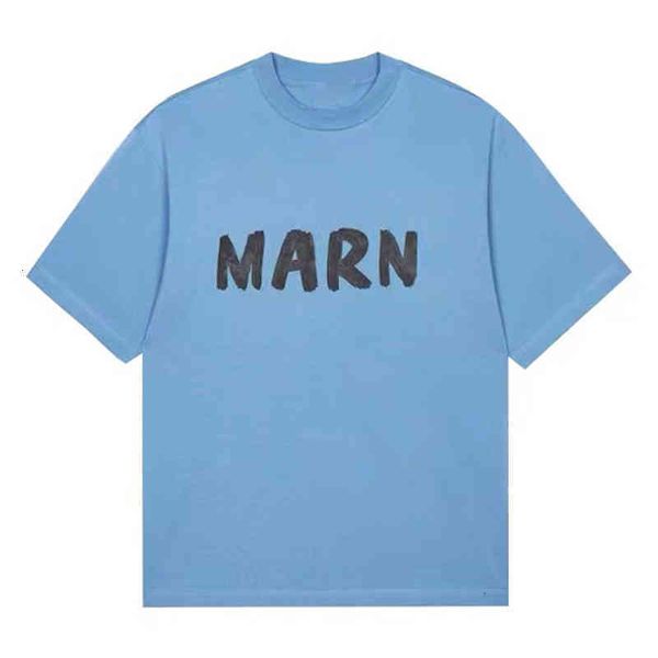 marn t-shirt men's and women's letter printing t-shirts summer loose short sleeve round neck versatile printed erv1, White;black
marn t-shirt men's and women's letter printing t-shirts summer loose short sleeve round neck versatile printed erv1, White;black