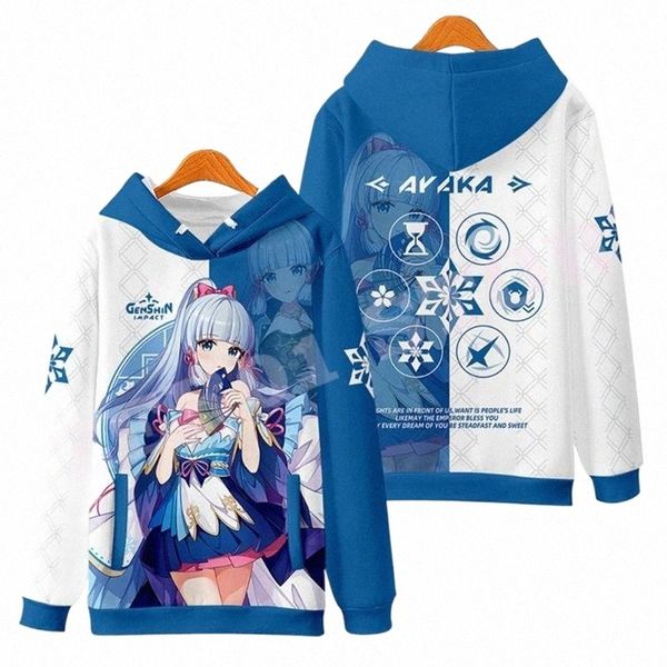 men's hoodies & sweatshirts men genshin impact kamisato ayaka inazuma 3d print hooded fall winer suit sportswear harajuku women/menmen&, Black
men's hoodies & sweatshirts men genshin impact kamisato ayaka inazuma 3d print hooded fall winer suit sportswear harajuku women/menmen&, Black