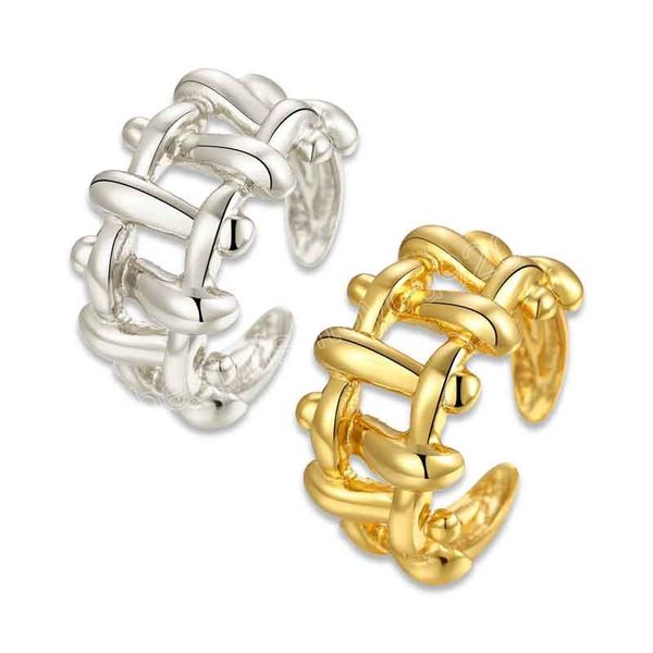 vintage weave metal mens women ring opened adjustable gold silver color ladies punk jewelry gifts couple simple rings
vintage weave metal mens women ring opened adjustable gold silver color ladies punk jewelry gifts couple simple rings