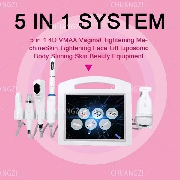 5 in 1 multifunctional hifu smas wrinkle removal facial lift fat reduction vaginal rejuvenation body shaping firming home and salon use
5 in 1 multifunctional hifu smas wrinkle removal facial lift fat reduction vaginal rejuvenation body shaping firming home and salon use