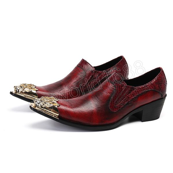 men dress shoes fashion style man genuine leather wedding shoes social sapato male oxfords high heels shoes sapatos, Black